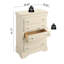 Commode 5 tiroirs en bois massif Barvelle-69654205