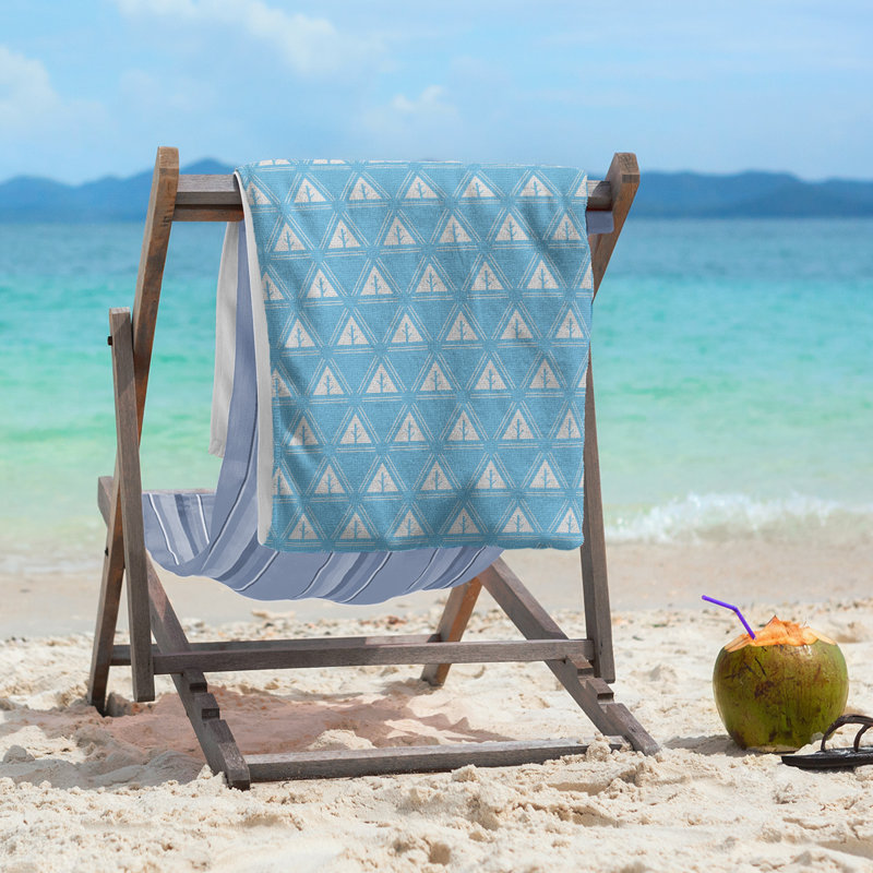 Barbra Beach Towel, Teal