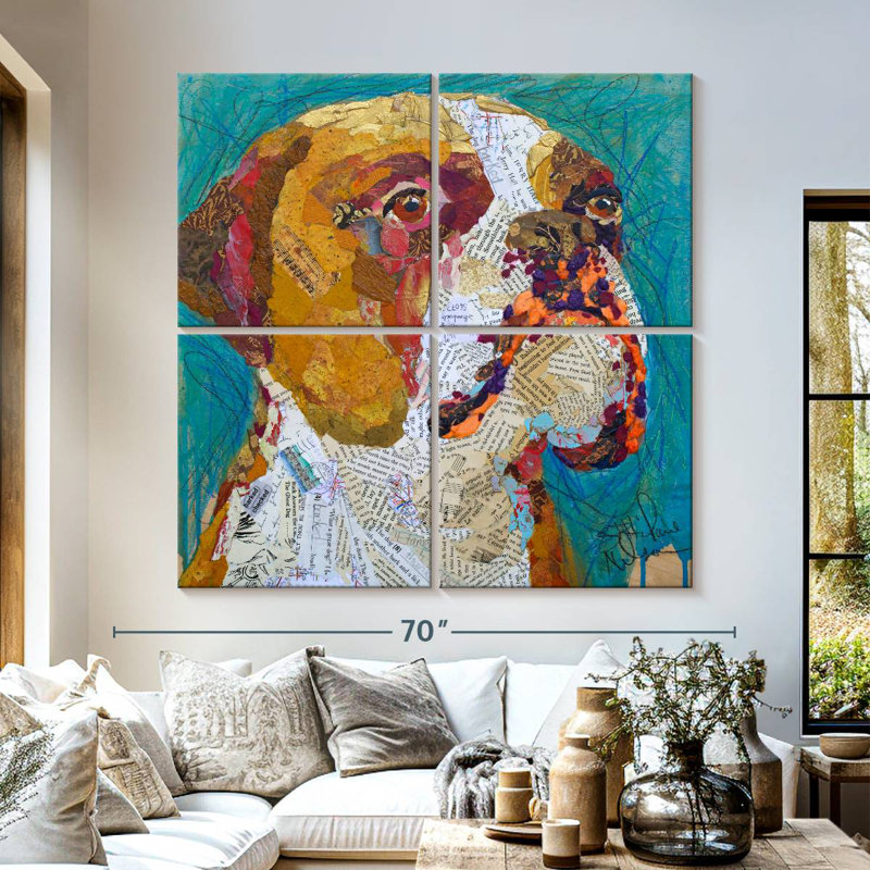 Brampt Beach Boxer, 57" H x 57" W