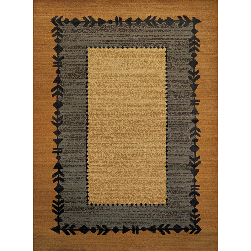 Tapis beige Sayre, Rectangle 5 pi 3 po x 7 pi 2 po