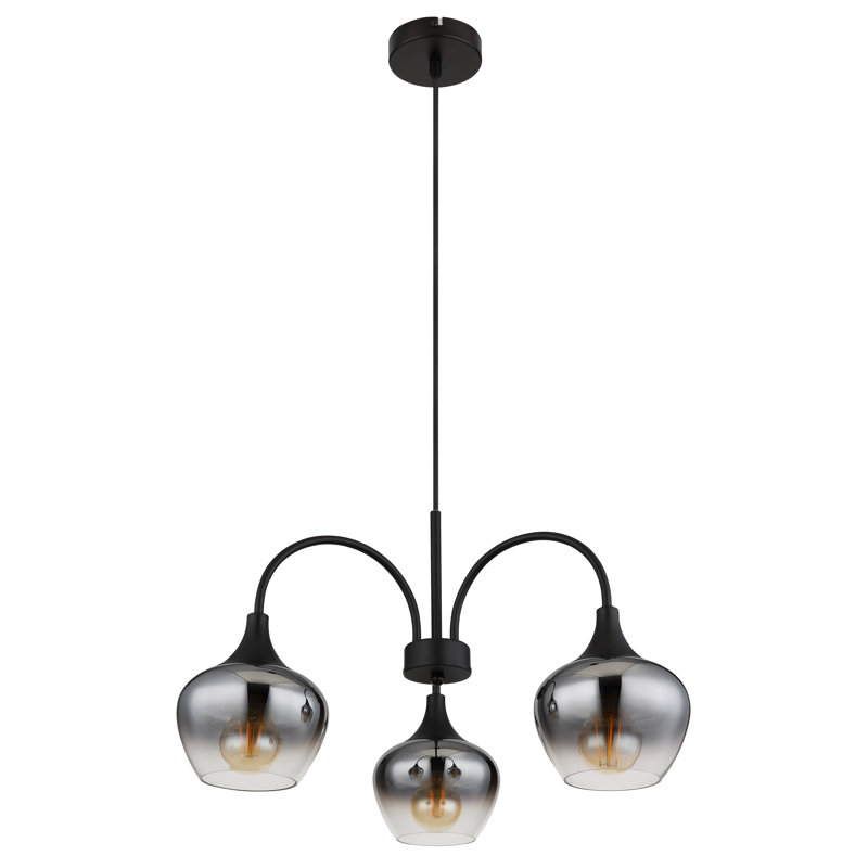 Perryton 3 - Light Matte Black Pendant