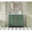 Ensemble de meuble-lavabo sur pied moderne 36 po avec lavabo en céramique, 4 tiroirs et 2 armoires