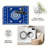 Blue Tribal carpet-easy to clean, machine-washable, soft and comfortable; suitable for door mats, kitchens, living rooms, bedrooms, corridors, and laundry areas. Easy to clean, durable carpet for home decoration.-129890112