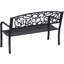 Banc de jardin en acier inoxydable Nuvia-333660253