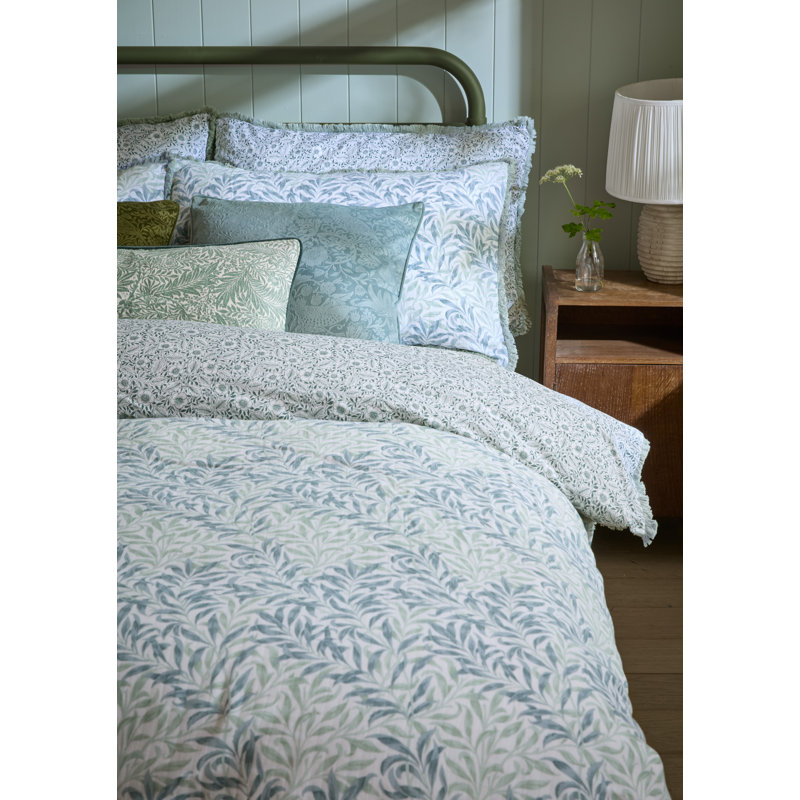 Willow Bough Sage 200 Thread Count Bedset, Double Bed (200 x 200 cm)