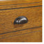 Table basse rectangulaire en bois massif pour le salon, table basse antique de 40 pouces à 4 tiroirs, table basse en bois avec pieds décoratifs à rivets, assemblage facile-90626768