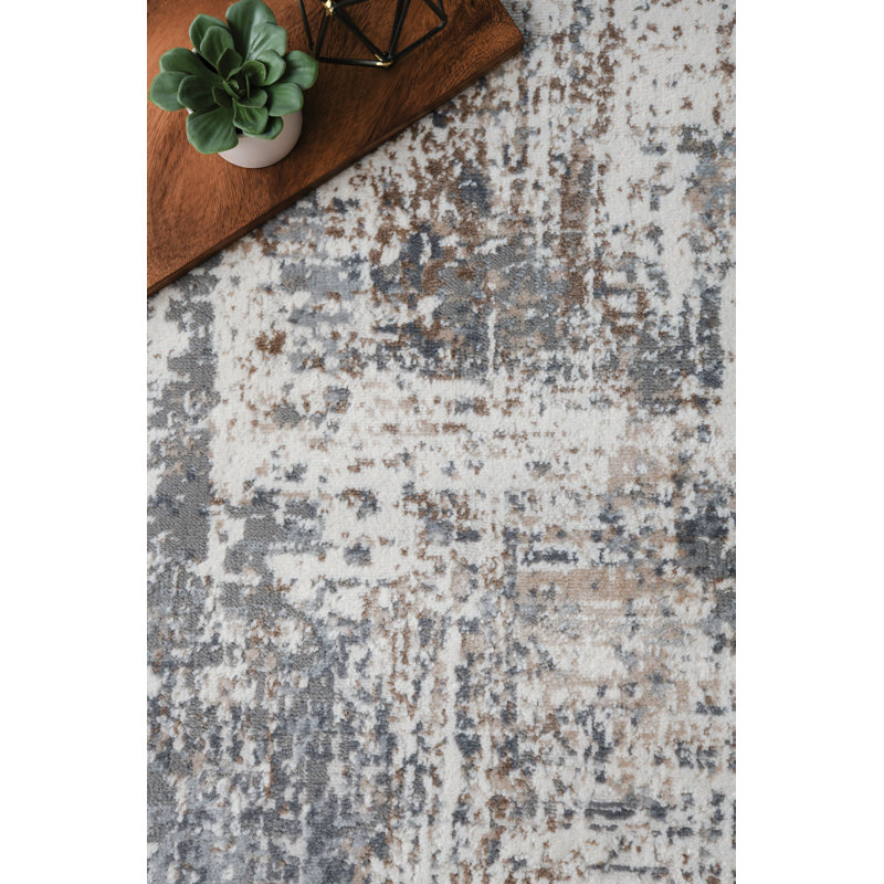 Tapis de couloir gris Falzini United Weavers Elegance 2 pi 7 po x 7 pi 4 po, Tapis de couloir 2 pi 7 po x 7 pi 4 po