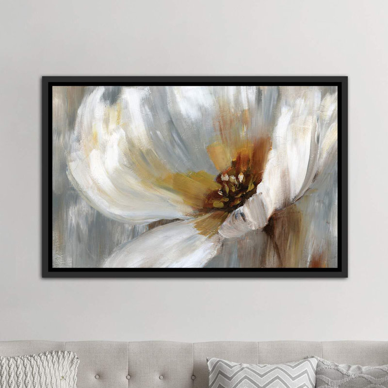 « emboldenedon dépilay » par nan-reproduction d’art, Toile avec cadre noir, H 32 po x l 48 po x P 1,5 po