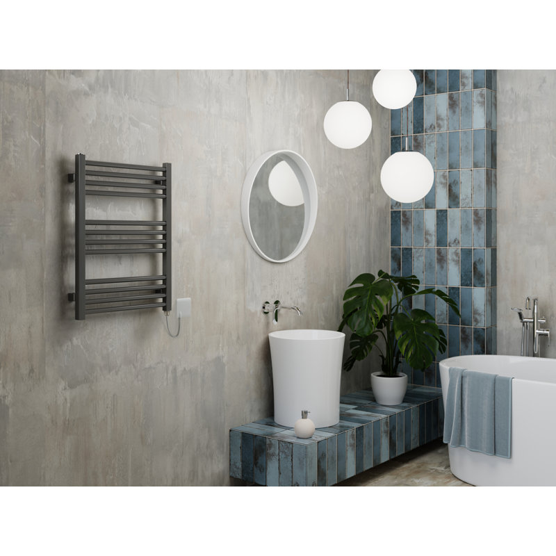 Electric Towel Rail, FIONA, 660/500, Grey