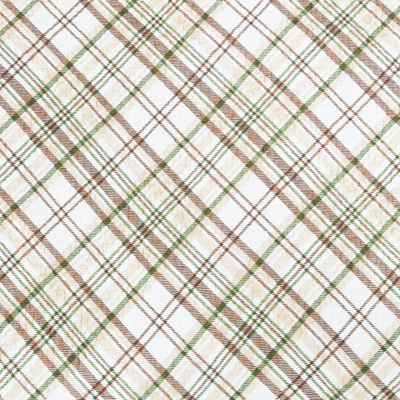 Noland Lodge Cotton Reversible Quilt Set, King Quilt + 2 Shams