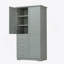 Armoire de rangement avec portes et trois tiroirs pour la salle de bain-1128938928