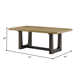 42" Trestle Dining Table