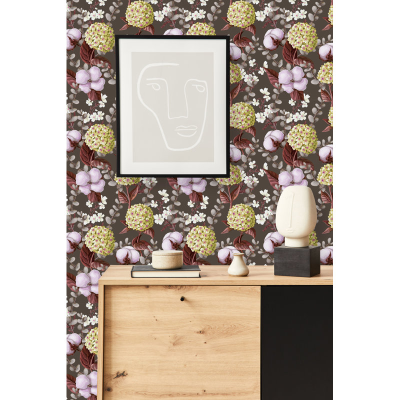 Panneau de papier peint, L 18,75 po x l 25 po, Vinyle