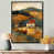 Black Floater Framed Canvas