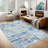 Abstract Machine Washable Area Rug Low Pile Non Slip Modern Rug Foldable Stain Resistant Carpet for Living Room Bedroom Indoor Ultra Thin Mat-2083218591