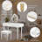 Vanity Table Set With Mirror Touch Screen Lighted Mirror