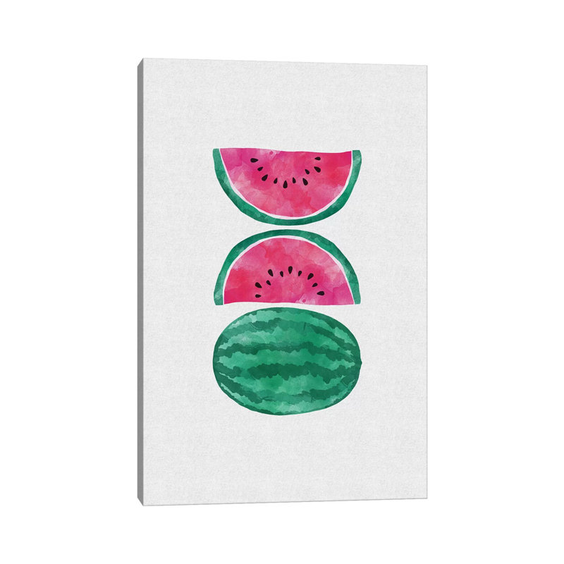 Watermelons by Orara Studio - Wrapped Canvas Gallery-Wrapped Canvas Giclée, 101.6 cm H x 66.04 cm W x 1.91 cm D
