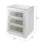 Table de chevet 3 tiroirs Andrue