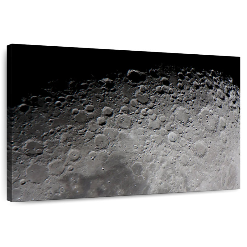 Oberle Moon Surface, 20" H x 30" W