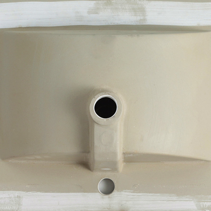 Dessus de meuble-lavabo en céramique 30 po, Blanc