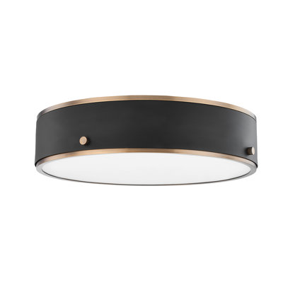 ELI 1 LIGHT SMALL FLUSH MOUNT