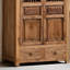 Vaisselier moderne en bois massif brun