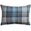 Lockwood Wool Check Cushion in Denim Blue-134463363-134463365