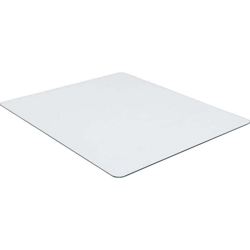 Tapis de chaise rectangulaire et droit, H 0,25 po x l 50 po x P 44 po