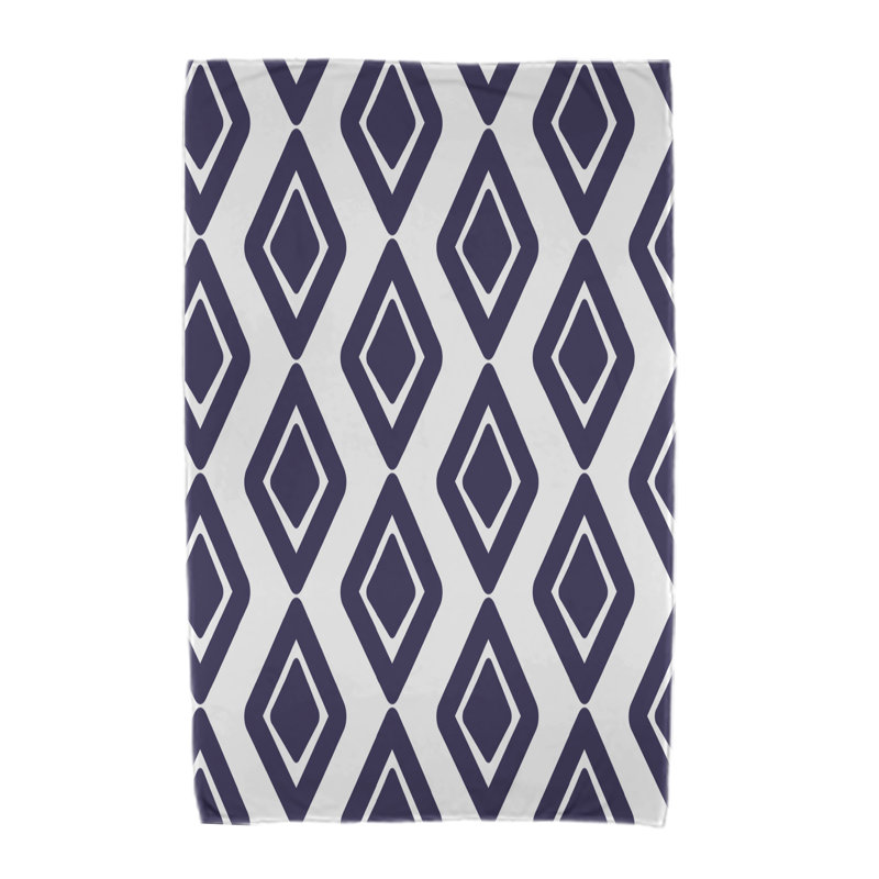 Malcho Beach Towel, Navy Blue