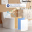 Toilette allongée monobloc DeerValley Prism-94830784-118612915