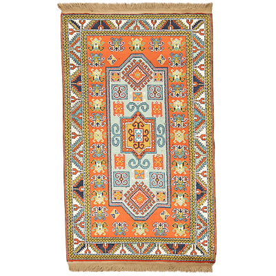 Tapis multicolore de haute qualité noué à la main