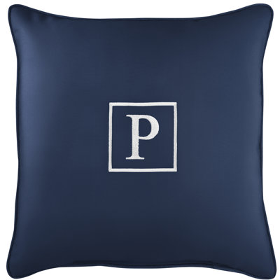 Kettil Embroidered Sunbrella® Outdoor Throw Pillow