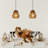 7.09 in. 2 Pack Boho Mini Rattan Pendant Light-1953159685