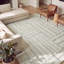 Handmade Wool Geometric Area Rug-1511616593