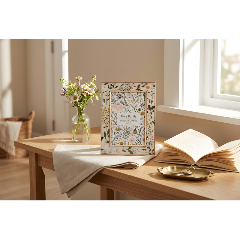 4x6 Wild Flowers Aluminum Frame