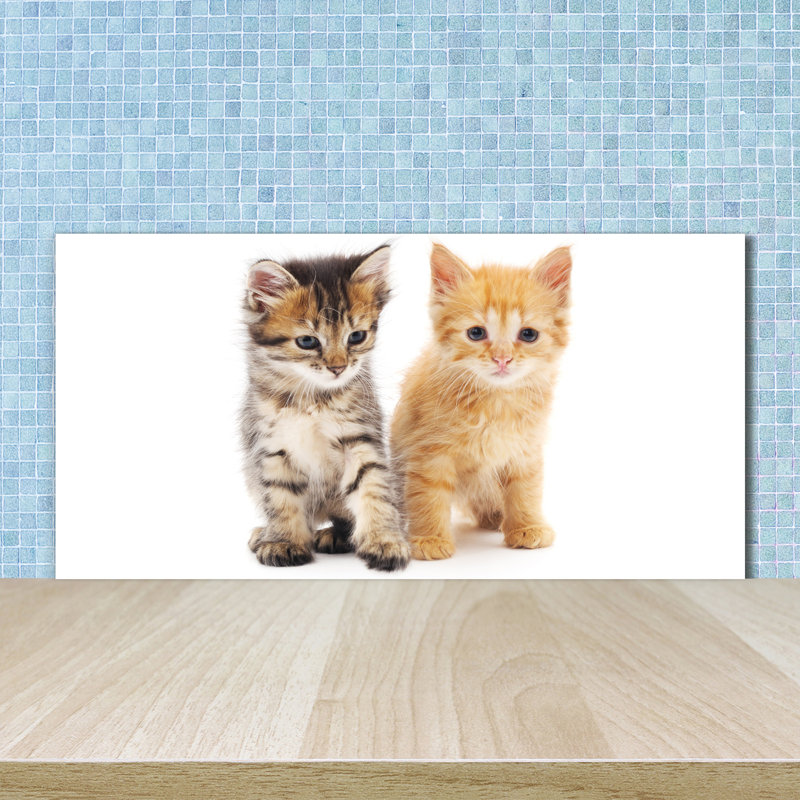 Lucritia 50cm W x 100cm L Glass Peel and Stick Panel