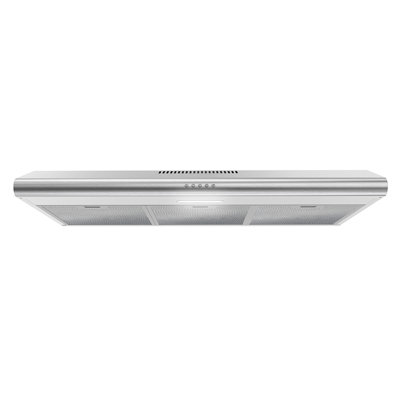 Streamline Consoli 36" 80 Cubic Feet Per Minute Ducted Under Cabinet Range Hood with Mesh Filter and Light Included