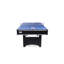 RACK Scorpius 7 pieds Multi-jeux avec table de ping-pong, billard/pool, tapis rouge et corps noir