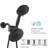 Single-Handle Dual Shower Faucet Set Trim Kit 1.8 GPM With Valve Filtered Handheld Shower Head-107288329