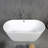 67'' x 32'' Freestanding Soaking Acrylic Bathtub