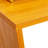 Acacia Wood Table Bench Dining Set With 2 Benches, Table