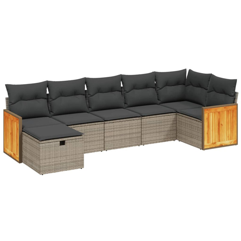 Ensemble de canapé de jardin Vidaxl