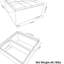 Repose-pieds carré avec rangement et table basse-205266150