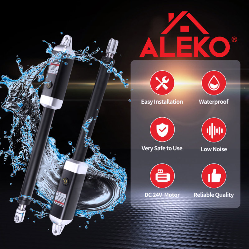 ALEKO GG900-U-ACC Accessories Kit Swing Gate Opener for Dual Swing Gates Up to 1320 lbs