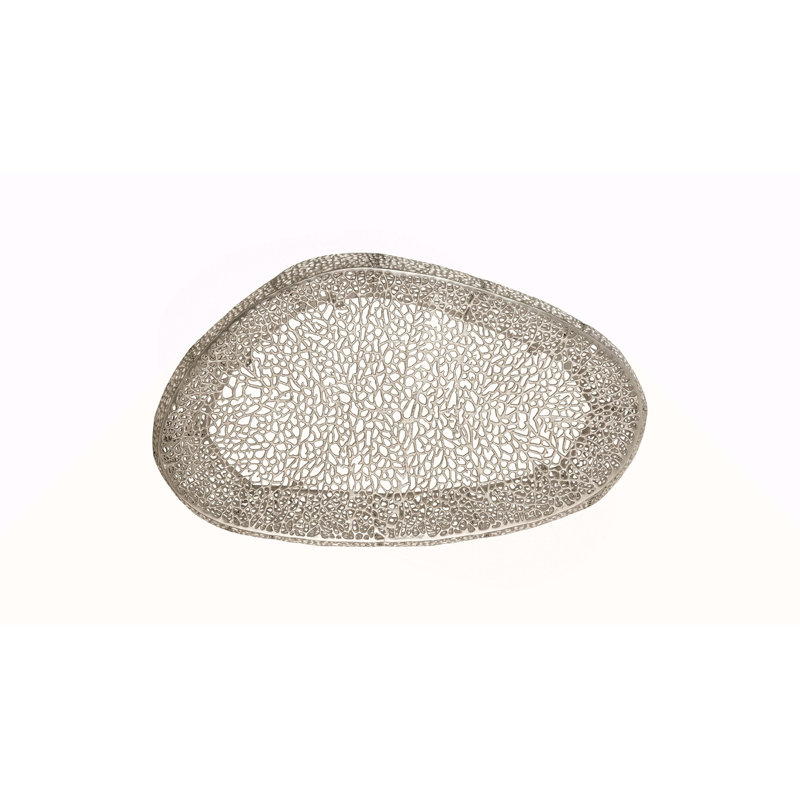 T3601-50 Oval Coffee Table Silver