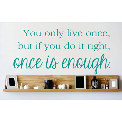 Text & Numbers Wall Decal