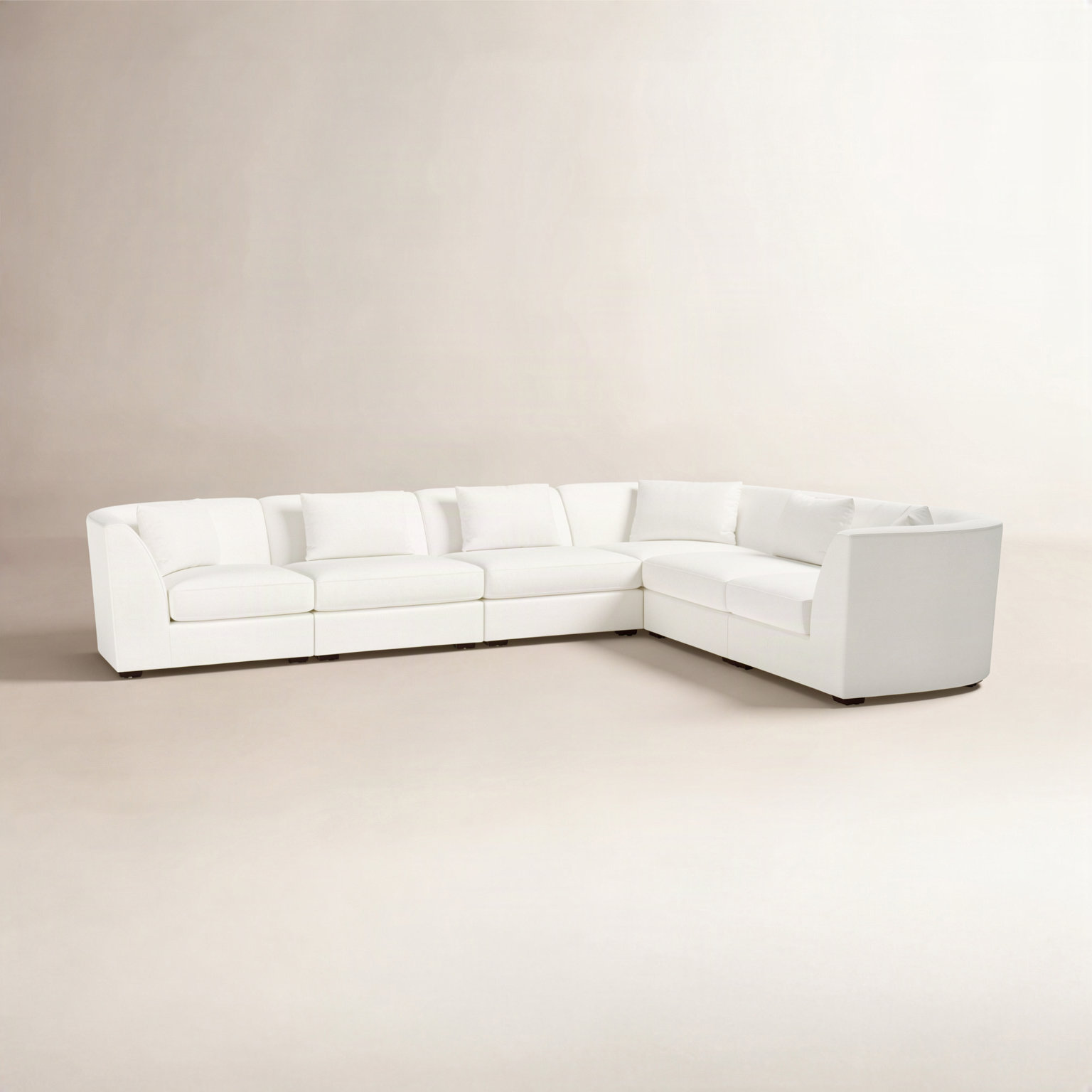Krista Modular Sectional, John Flour Performance Linen Blend