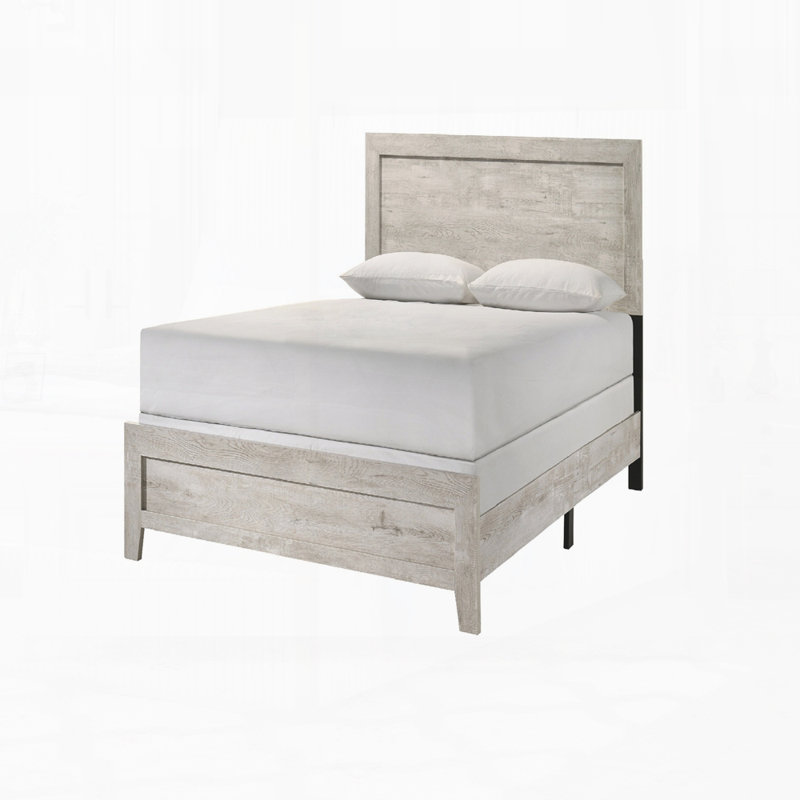 Lit plateforme moderne, Lit simple