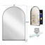 Miroir arqué pour pharmacie encastré-114309790