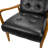 Morrilton Genuine Leather Tufted Arm Chair With Solid Wood Frame (Set of 2)-1744579225